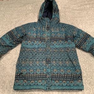 Girls pretty winter jacket